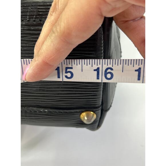 Vintage Calvin Klein Epi Leather Briefcase Document Case - Picture 8 of 13